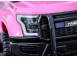 Masinuta 2 in 1 cu pedala elecrica police qls 993 30w 6v cu bt pink 812856 poza 5